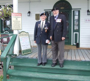 L-R: Ken Snowdon, Colin Curleigh